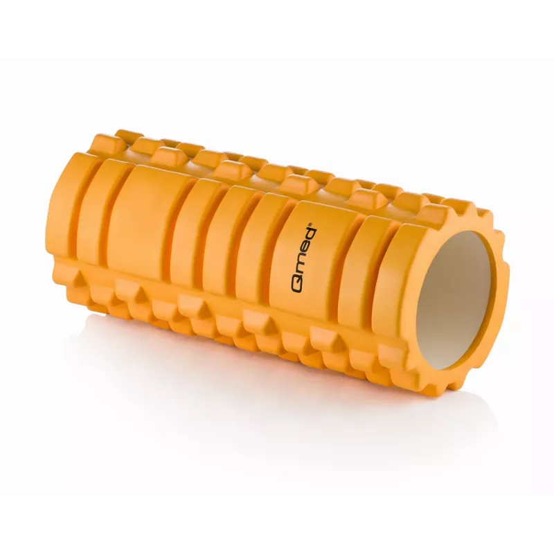 Rodillo de espuma de rehabilitación MDH DRQM3R0KBXXXP — EVA, diámetro 14 cm, longitud 33 cm, Shore 65, carga máxima 180 kg, naranja