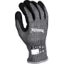 Guantes de trabajo P-84713, talla M (8), resistencia al corte F/7 (negro/gris, 1 par)