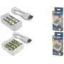 Cargador de batería ANSMANN Basic II para 2×AA 1300mAh baterías NiMH