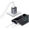 Cargador T66 45W GaN CC290 USB-A + USB-C