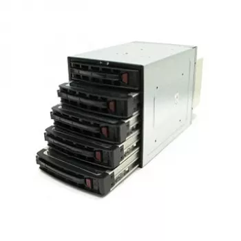 Super Micro Supermicro CSE-M35TQ - Carcasa para unidades de almacenamiento con ventilador - 8,9 cm (3.5) - negro (CSE-M35TQ/B)