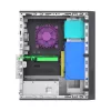 Akyga AK-302-01BL caja para PC SFF, Micro-ATX / Mini-ITX, USB-C + 2x USB 3.0 + USB 2.0, sin fuente de alimentación, negro