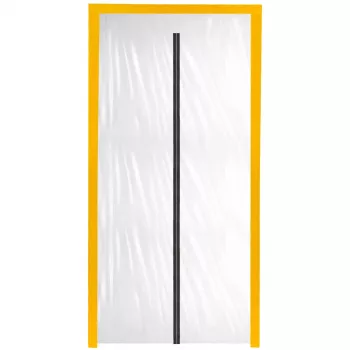 Puerta protectora contra polvo para reformas Xxl, cortina antipolvo 230X135 recta