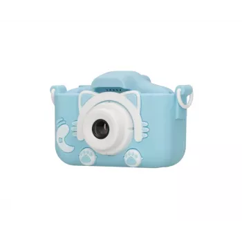 Cámara infantil digital Extralink H27 Single azul — 1080P 30fps, pantalla de 2,0 inch