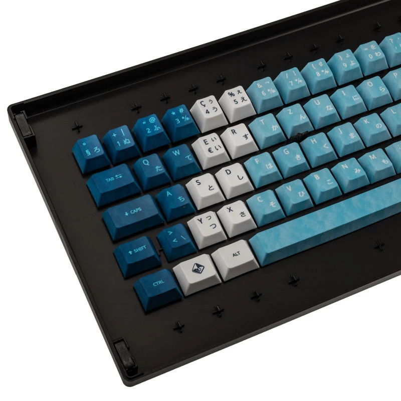 Set de keycaps Traitors YUKI ONNA (CH) – kit de keycaps esculpidas para teclados mecánicos, perfil Cherry