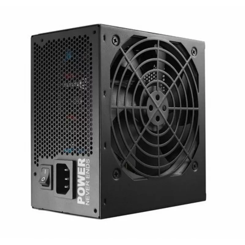 Fuente de alimentación FSP HEXA 85+ PRO 650W ATX ATX2.5 negra, 650 W, 100 - 240 V, 50 - 60 Hz, 9 - 4 A, Activa, 100 W