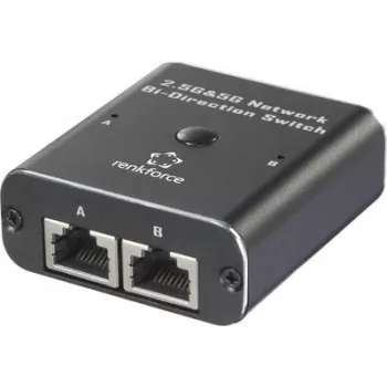Renkforce RF-EW-700 Switch de red RJ45 2 puertos 5 Gbit/s alimentación por USB (RF-6736628)