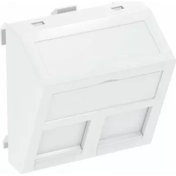 OBO Bettermann Soporte de tecnología de datos DTS-2RM RW1 para 2 módulos tipo RM blanco puro (6119298)