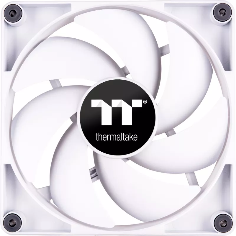 Ventilador de carcasa Thermaltake CT120 120mm blanco pack de 2