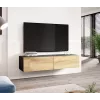 Soporte de TV Cama VIGO 140 30/140/40 negro/roble wotan