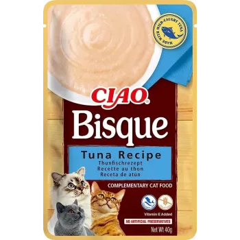 INABA Ciao Bisque atún - snacks para gatos - 40 g