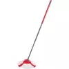 Fregona VILEDA EasyWring & Clean Turbo, cubo de tecnopolímero rojo, funda de microfibra lavable extraíble, para suelos duros