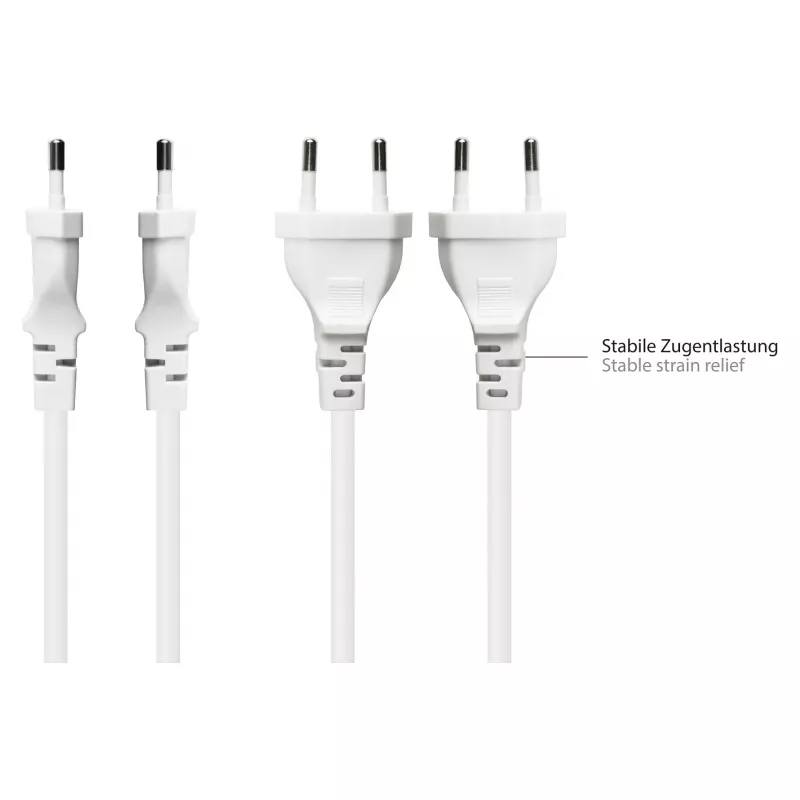 Good Connections alargador Euro blanco 0,2m