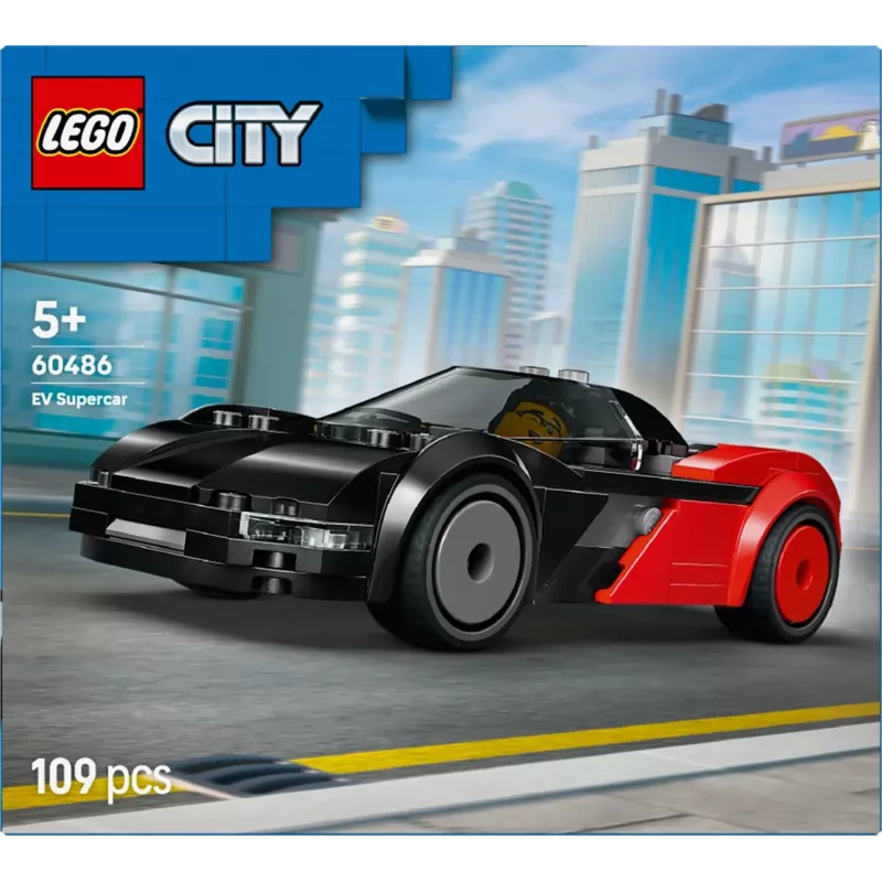 LEGO CITY 60486 Supercoche eléctrico