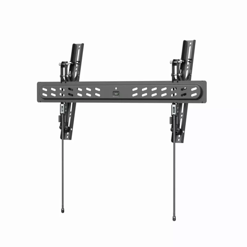 Soporte de pared para TV Gembird serie PRO para pantallas de 95 inch (2,41 m), inclinable 0–12°, carga máx. 60 kg, VESA 200x200–800x400, negro