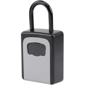 Caja de cerradura combinada Olympia ST 200B aluminio negro gris