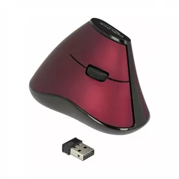 Ratón DeLOCK 12528 RF Wireless óptico 1000 DPI