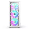 Caja de PC Montech X3 GLASS torre Midi blanca