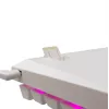 Teclado mecánico White Shark Wakizashi-2 switch US Red, tenkeyless/distribución US, blanco