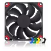 Noctua NF-A9x14 HS-PWM chromax.black.swap ventilador de caja de perfil bajo de 92 mm, 92x92x14 mm, PWM, 600–2500 RPM, 57,5 m³/h, 23,6 dB, cojinete SSO, negro