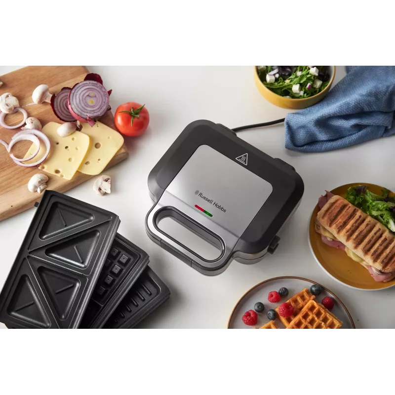 Russell Hobbs 26810-56 Sandwichera 750 W negro, acero inoxidable