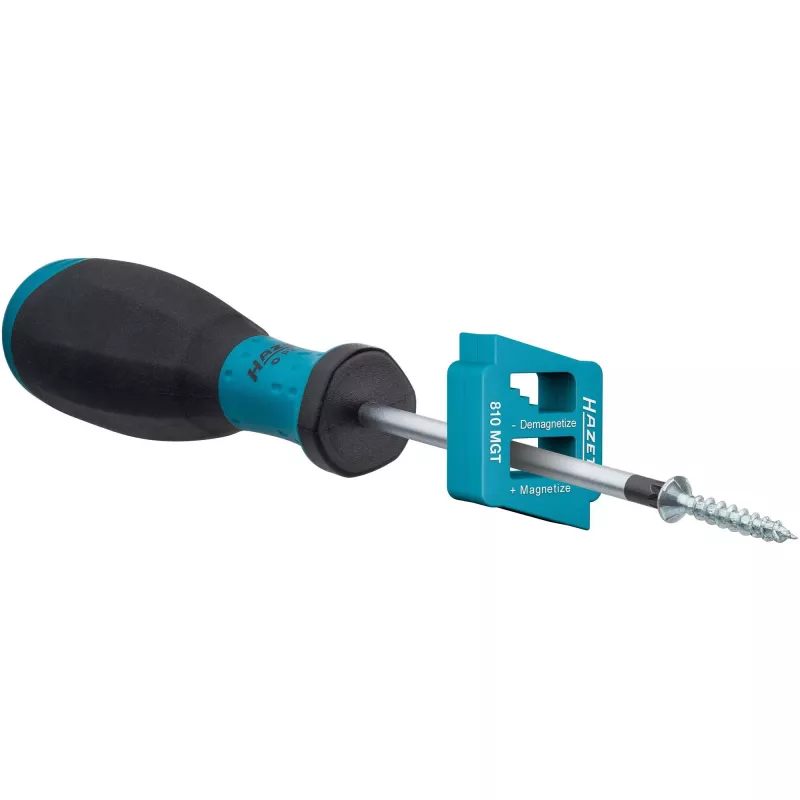 Magnetizador/desmagnetizador Hazet 810MGT – herramienta de mano compacta para magnetizar y desmagnetizar puntas