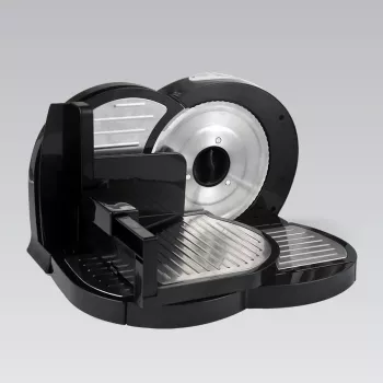 Cortadora de alimentos Maestro MR-591 — cortadora de cocina eléctrica, modelo MR-591, negra