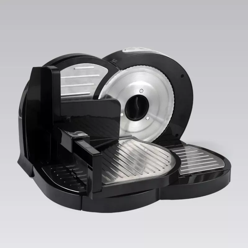 Cortadora de alimentos Maestro MR-591 — cortadora de cocina eléctrica, modelo MR-591, negra