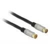 Cable coaxial RG-6/U DeLOCK 88946 2 m IEC Negro