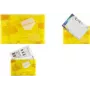 Carpeta de documentos Herma Carpeta de correo Zipper A4 PP Amarillo formato XL para documentos A4