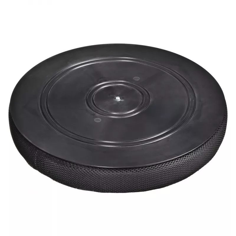 Cojín giratorio ortopédico ActionMed PO600AM — cojín redondo, giro 360°, 1,5 kg, negro