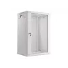 Armario de instalación de pared Lanberg 19'' 18U 600x450mm gris (puerta lisa)