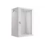 Armario de instalación de pared Lanberg 19'' 18U 600x450mm gris (puerta lisa)