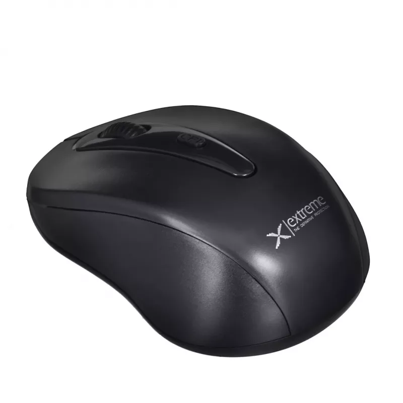 Extreme XM104K ratón USB Type-A óptico 1000 DPI para diestros