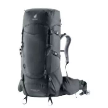 Mochila DEUTER Aircontact Core 55+10 SL – 55 l (+10 l), 2,02 kg, negra, unisex