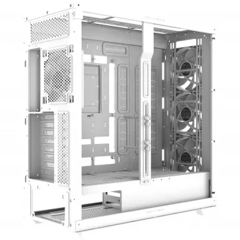 Thermaltake AX500 Grand Tour Caja E-ATX con ventana lateral de cristal (Blanco)