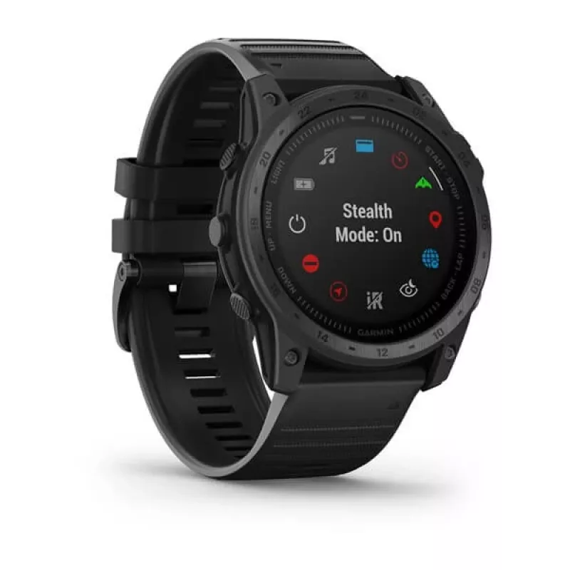 Garmin tactix 7 Standard Edition 010-02704-01 reloj inteligente GPS, 51 mm, pantalla de 3,56 cm (1,4"), polímero reforzado con fibra, correa de silicona, negro