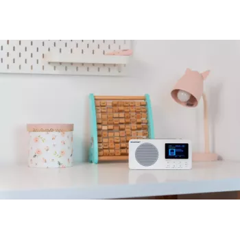 Radio portátil Blaupunkt DR6WH blanca