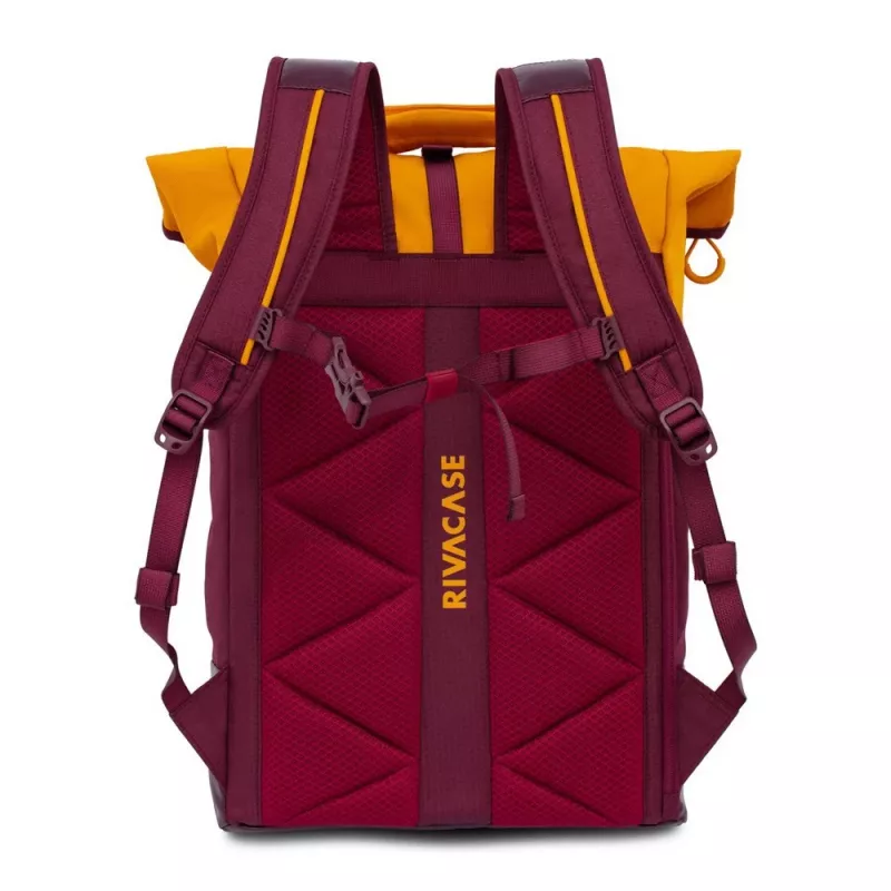 Rivacase Dijon 39,6 cm (15.6) mochila naranja, rojo