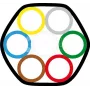 Lightwin ROUND 12/8X7 BL Accesorio de conectividad Negro