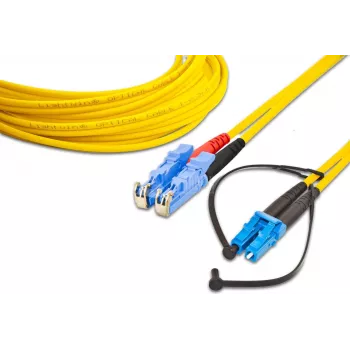 Cable de parcheo de fibra óptica dúplex de alta calidad Lightwin - SM - LSH - LC (LDP-09 LSH-LC 5.0)