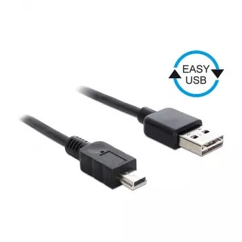 Cable USB DeLOCK 0,5 m USB2.0-A USB2.0 Mini-B