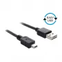 Cable USB DeLOCK 0,5 m USB2.0-A USB2.0 Mini-B