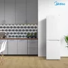 Frigorífico combinado Midea MDRB369FGE01 — 262 L (frigorífico 194 L / congelador 68 L), 177,3 cm, clase de eficiencia energética E, Blanco