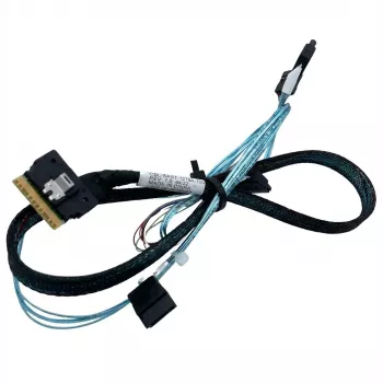 Supermicro CBL-SAST-1234A-100 SlimSAS x4 STR a 4x SATA 65cm – cable – digital/datos