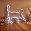 Lámpara de neón decorativa MANTA SNL70WH Style Neon Lights CAT 2 blanca 70 cm
