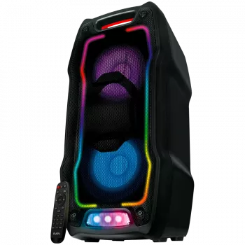 Altavoz SVEN PS-730, negro (100W, TWS, Bluetooth, FM, USB, microSD, pantalla LED, 4400 mAh)
