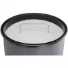 Papelera Durable 333023 17 L redonda metal plata