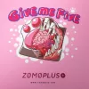 Alfombrilla gaming ZOMOPLUS Give Me Five, 500x420mm - rosa
