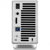 OWC Mercury Elite Pro Dual blanco – caja externa para 2 discos SATA de 3,5 pulgadas, RAID 0/1/SPAN, USB Type-B